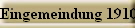 Eingemeindung 1910