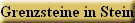 Grenzsteine in Steinbach