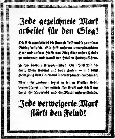 Kriegszeiten - vaterlndische Zeiten.