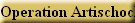 Operation Artischocke