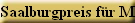 Saalburgpreis f�r M. Kopp