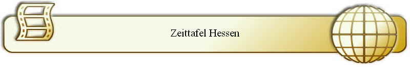 Zeittafel Hessen