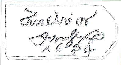 Feierabendziegel - Markierung