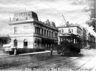 Der alte Bahnhof in der Louisenstra�e