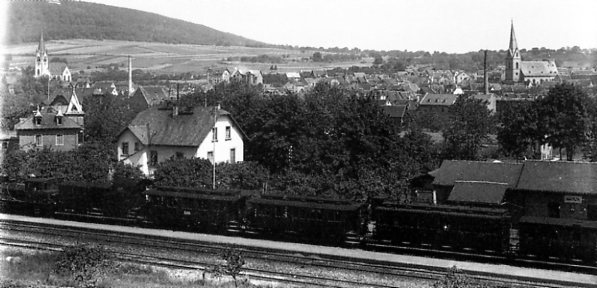 Hofheim - Blick auf die Stadt Hofheim - Blick auf die Stadt