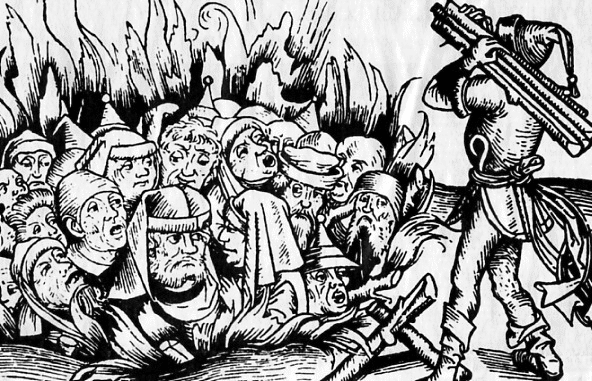 Hinrichtung von "Ketzern"