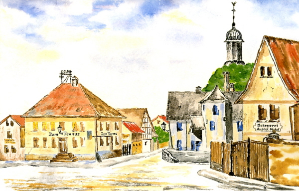 Eschborner Dalles um 1910