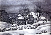 Eschborner Mühle im Winter
